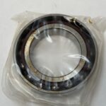 Angular Contact Ball Bearing – Straight Bore, 45 mm ID, 75 mm OD, 16 mm Width, Open, 15° Contact Angle, Light Preload.