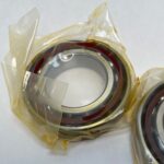 Angular Contact Ball Bearing – Straight Bore, 50 mm ID, 90 mm OD, 20 mm Width, Open, 15° Contact Angle.