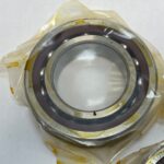 Angular Contact Ball Bearing – Straight Bore, 50 mm ID, 90 mm OD, 20 mm Width, Open, 15° Contact Angle.
