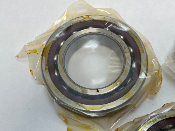 Angular Contact Ball Bearing – Straight Bore, 50 mm ID, 90 mm OD, 20 mm Width, Open, 15° Contact Angle.