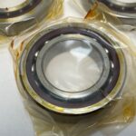 Angular Contact Ball Bearing – Straight Bore, 50 mm ID, 90 mm OD, 20 mm Width, Open, 15° Contact Angle.