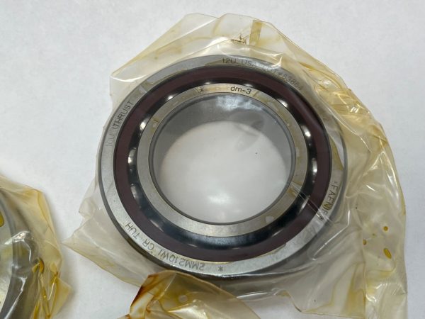Angular Contact Ball Bearing – Straight Bore, 50 mm ID, 90 mm OD, 20 mm Width, Open, 15° Contact Angle.
