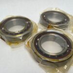Angular Contact Ball Bearing – Straight Bore, 50 mm ID, 90 mm OD, 20 mm Width, Open, 15° Contact Angle.