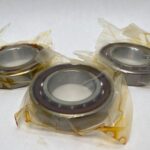Angular Contact Ball Bearing – Straight Bore, 50 mm ID, 90 mm OD, 20 mm Width, Open, 15° Contact Angle.