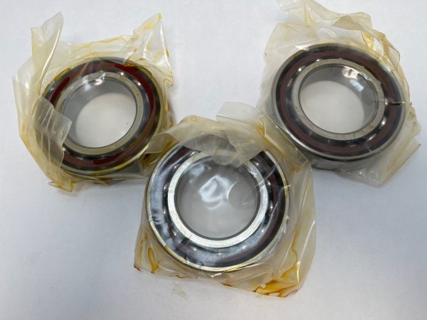 Angular Contact Ball Bearing – Straight Bore, 50 mm ID, 90 mm OD, 20 mm Width, Open, 15° Contact Angle.