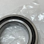 Angular Contact Ball Bearing – Straight Bore, 50 mm ID, 80 mm OD, 16 mm Width, Open, 15° Contact Angle, Without Snap Ring
