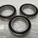 Angular Contact Ball Bearing – Straight Bore, 50 mm ID, 80 mm OD, 16 mm Width, Open, 15° Contact Angle, Without Snap Ring