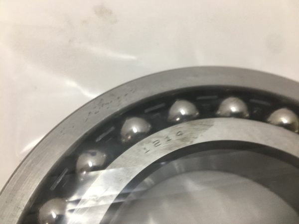 Self-Aligning Ball Bearing – Straight Bore, 70mm ID, 125mm OD, 24mm Width, Open, Standard ISO Series.