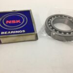 Self-Aligning Ball Bearing – Straight Bore, 70mm ID, 125mm OD, 24mm Width, Open, Standard ISO Series.