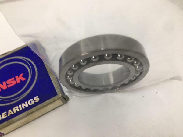 Self-Aligning Ball Bearing – Straight Bore, 70mm ID, 125mm OD, 24mm Width, Open, Standard ISO Series.