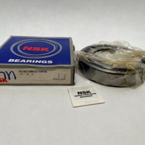 Ball Screw Support Bearing - 55 mm ID, 100 mm OD, 20 mm Width, Open, 60°, Heavy Preload.