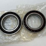 Angular Contact Ball Bearing – Straight Bore, 50 mm ID, 80 mm OD, 16 mm Width, Open, 15° Contact Angle, Medium Preload.
