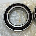 Angular Contact Ball Bearing – Straight Bore, 50 mm ID, 80 mm OD, 16 mm Width, Open, 15° Contact Angle, Medium Preload.