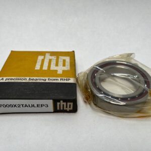 Angular Contact Ball Bearing - Straight Bore, 45 mm ID, 75 mm OD, 16 mm Width, Open, 15° Contact Angle, Light Preload.