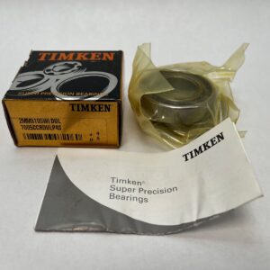 Angular Contact Ball Bearing - 25 mm ID, 47 mm OD, 12 mm Width, Open, 15°, Light preload.