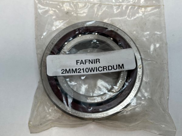 Angular Contact Ball Bearing – Straight Bore, 50 mm ID, 90 mm OD, 20 mm Width, Open, 15° Contact Angle, Medium Preload.