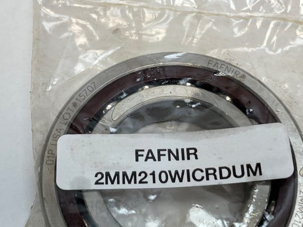 Angular Contact Ball Bearing – Straight Bore, 50 mm ID, 90 mm OD, 20 mm Width, Open, 15° Contact Angle, Medium Preload.