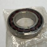 Angular Contact Ball Bearing – Straight Bore, 50 mm ID, 90 mm OD, 20 mm Width, Open, 15° Contact Angle, Medium Preload.