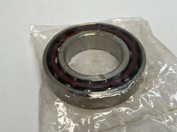 Angular Contact Ball Bearing – Straight Bore, 50 mm ID, 90 mm OD, 20 mm Width, Open, 15° Contact Angle, Medium Preload.