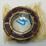 Angular Contact Ball Bearing – Straight Bore, 50 mm ID, 90 mm OD, 20 mm Width, Open, 25° Contact Angle, Medium Preload.