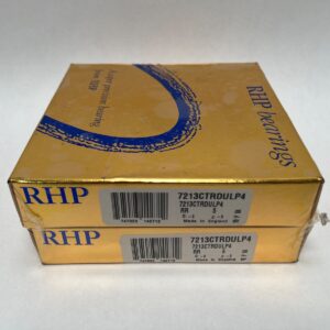 Super Precision Angular Contact Ball Bearing - Straight Bore, 65 mm ID, 120 mm OD, 23 mm Width, Open, 15° Contact Angle, Universal Light Preload.