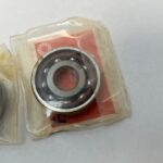 Angular Contact Bearing – 10 mm ID, 30 mm OD, 9 mm Width, Open, 15°, Light preload.