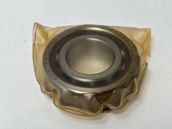 Angular Contact Ball Bearing – Straight Bore, 25 mm ID, 52 mm OD, 15 mm Width, Open, 25° Contact Angle, Medium Preload.