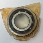 Angular Contact Ball Bearing – Straight Bore, 25 mm ID, 52 mm OD, 15 mm Width, Open, 25° Contact Angle, Medium Preload.