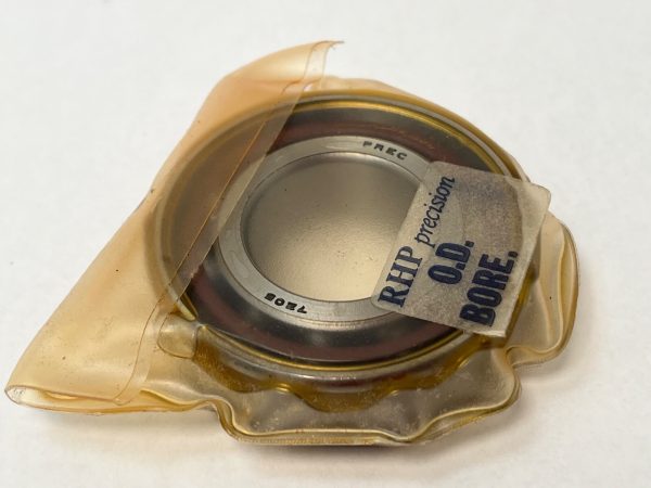 Angular Contact Ball Bearing – Straight Bore, 25 mm ID, 52 mm OD, 15 mm Width, Open, 25° Contact Angle, Medium Preload.