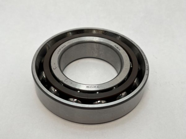 Angular Contact Ball Bearing – 45 mm ID, 85 mm OD, 19 mm Width, Open, 25° Contact Angle, Light Preload.