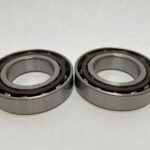 Angular Contact Ball Bearing – Straight Bore, 45 mm ID, 85 mm OD, 19 mm Width, Open, 25° Contact Angle, Light Preload.