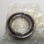 Angular Contact Ball Bearing – Straight Bore, 65 mm ID, 100 mm OD, 18 mm Width, Open, 15° Contact Angle, Light Preload.