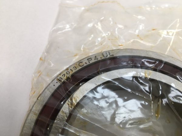 Angular Contact Ball Bearing – Straight Bore, 65 mm ID, 100 mm OD, 18 mm Width, Open, 15° Contact Angle, Light Preload.