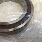 Angular Contact Ball Bearing – Straight Bore, 65 mm ID, 100 mm OD, 18 mm Width, Open, 15° Contact Angle, Light Preload.