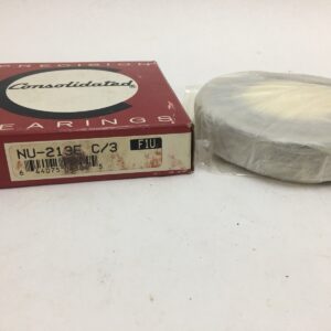 Cylindrical Roller Bearing - Straight Bore, 65 mm ID, 120 mm OD, 23 mm Width, 1 Row, C3 Internal Clearance.