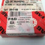 Spherical roller bearing – Straight Bore, 45 mm ID, 100 mm OD, 36 mm Width, Open, C3 Internal clearance.