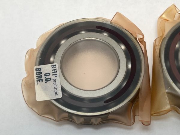 Angular Contact Ball Bearing – Straight Bore, 40 mm ID, 80 mm OD, 18 mm Width, Open, 15° Contact Angle, Heavy Preload.