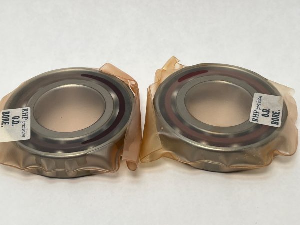 Angular Contact Ball Bearing – Straight Bore, 40 mm ID, 80 mm OD, 18 mm Width, Open, 15° Contact Angle, Heavy Preload.