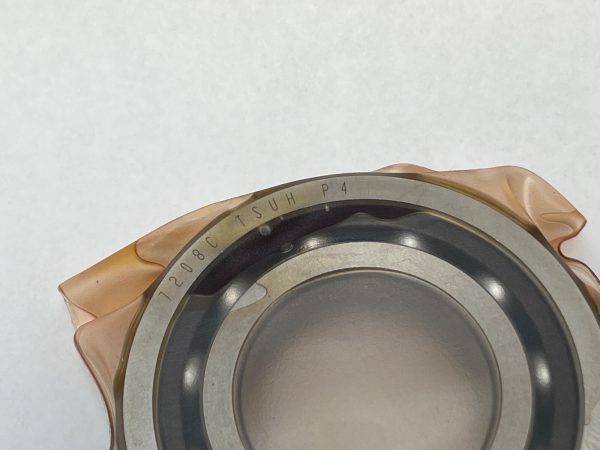 Angular Contact Ball Bearing – Straight Bore, 40 mm ID, 80 mm OD, 18 mm Width, Open, 15° Contact Angle, Heavy Preload.