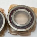 Angular Contact Ball Bearing – Straight Bore, 40 mm ID, 80 mm OD, 18 mm Width, Open, 15° Contact Angle, Heavy Preload.