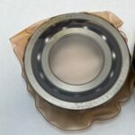 Angular Contact Ball Bearing – Straight Bore, 40 mm ID, 80 mm OD, 18 mm Width, Open, 15° Contact Angle, Heavy Preload.
