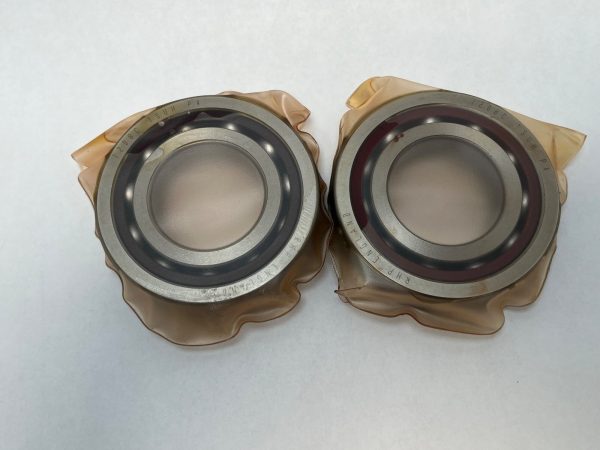 Angular Contact Ball Bearing – Straight Bore, 40 mm ID, 80 mm OD, 18 mm Width, Open, 15° Contact Angle, Heavy Preload.