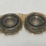 Angular Contact Bearing – 20 mm ID, 47 mm OD, 14 mm Width, Open, 15°, Light preload.