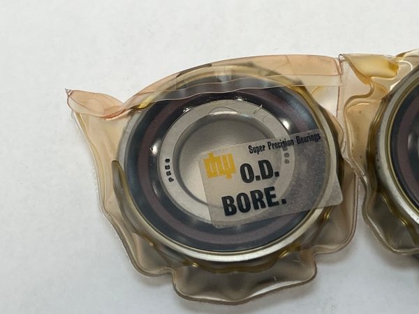 Angular Contact Bearing – 20 mm ID, 47 mm OD, 14 mm Width, Open, 15°, Light preload.