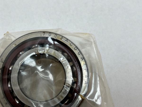 Angular contact bearings – 17 mm ID, 35 mm OD, 10 mm Width, Open, 25°, Light preload.