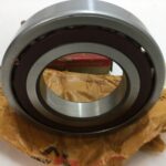 Angular Contact Ball Bearing – 65 mm ID, 120 mm OD, 23 mm Width, Open, 40° Contact Angle.