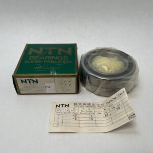 Angular Contact Ball Bearing - Straight Bore, 50 mm ID, 80 mm OD, 16 mm Width, Open, 15° Contact Angle, Normal Preload.