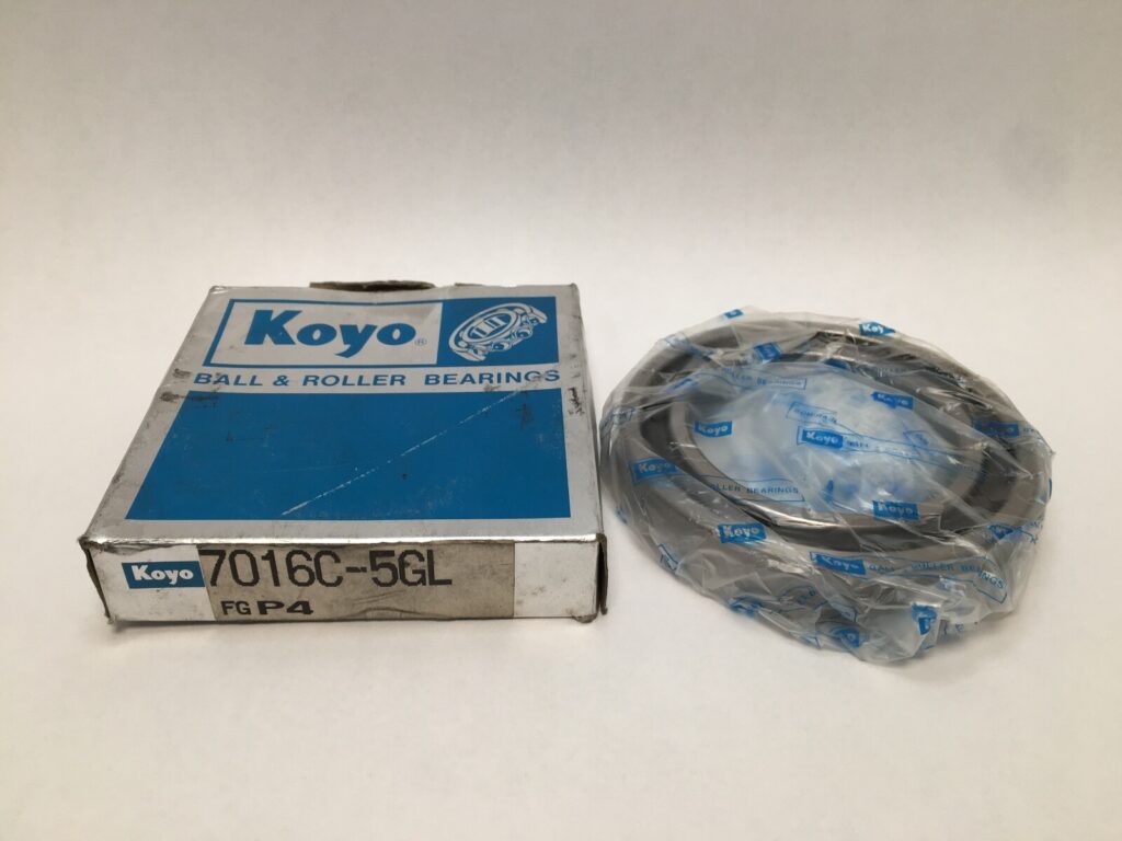 Angular Contact Ball Bearing – 80 mm ID, 125 mm OD, 22 mm Width, Open, 15°.