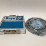 Angular Contact Ball Bearing – 80 mm ID, 125 mm OD, 22 mm Width, Open, 15°.