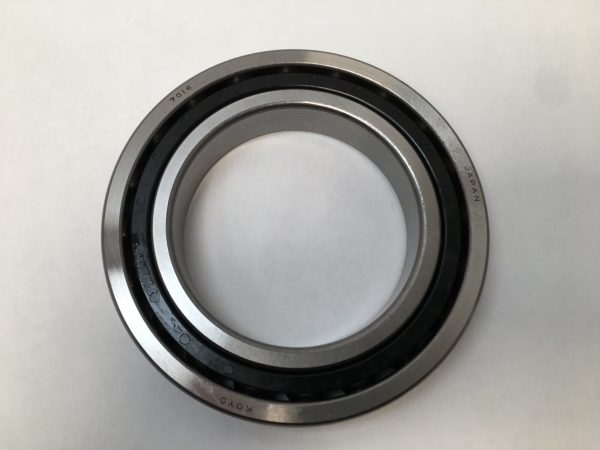 Angular Contact Ball Bearing – 80 mm ID, 125 mm OD, 22 mm Width, Open, 15°.